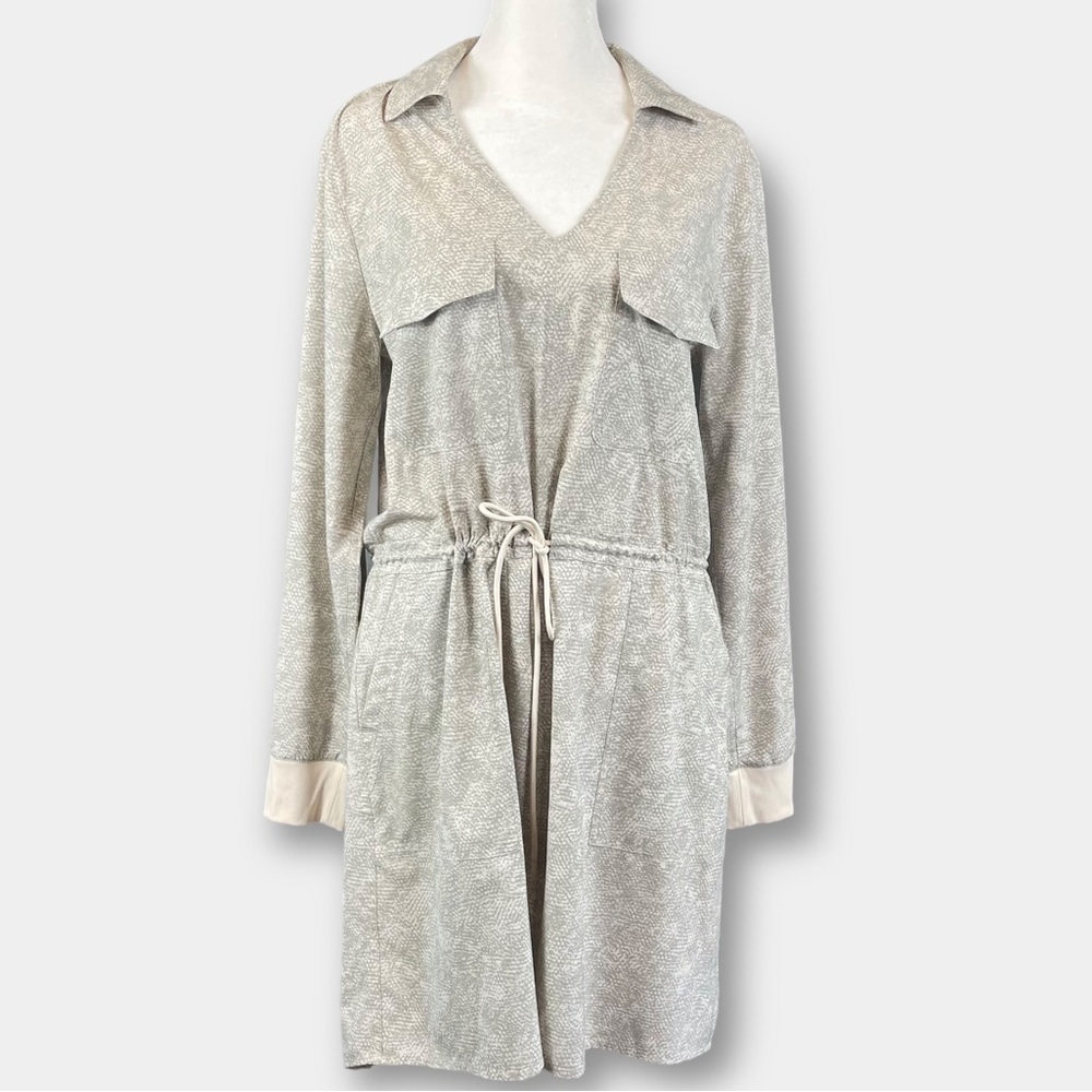NEW Lululemon Athleta Zuma Tee Shirt Dress Snake Skin Size Medium - Picture 3 of 12